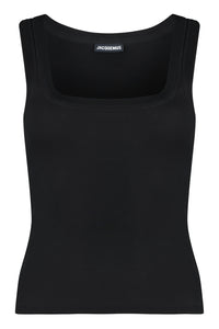 Gros Grain Cotton tank top